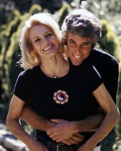 Angie Dickinson and her former husband Burt Bacharach